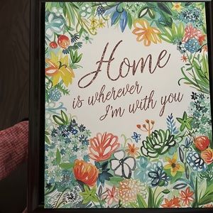 Hobby lobby, floral wall decor